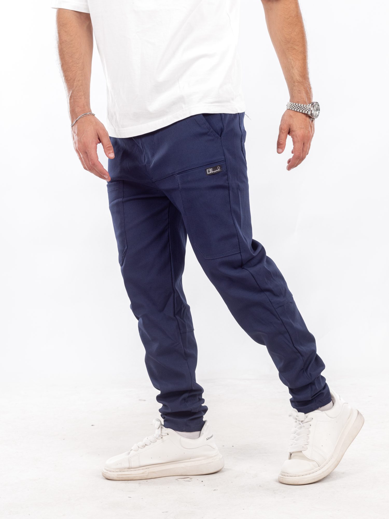 Soft Ribbed Trousers