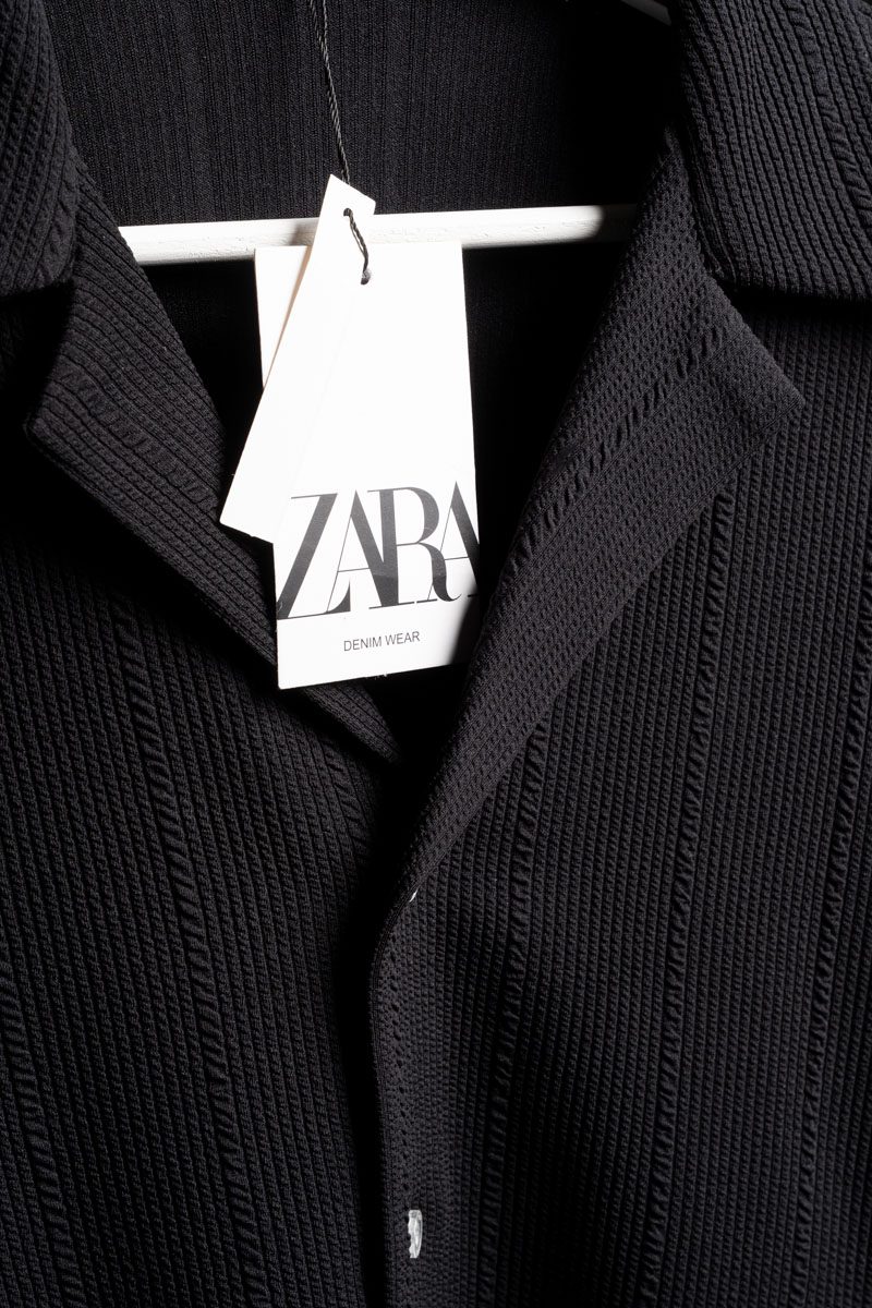 ZARA Jacquard Two-Piece Set (Shirt & Shorts ) - Image 3