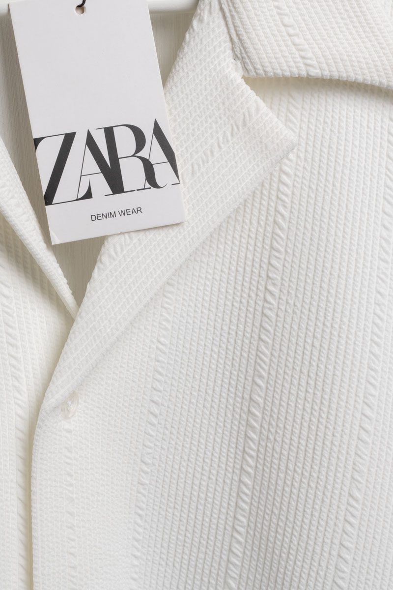 ZARA Jacquard Two-Piece Set (Shirt & Pants) - Image 3