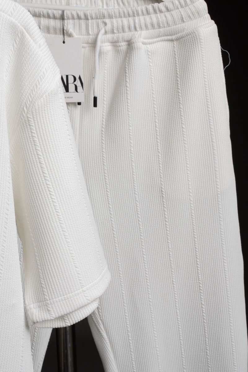 ZARA Jacquard Two-Piece Set (Shirt & Pants) - Image 4