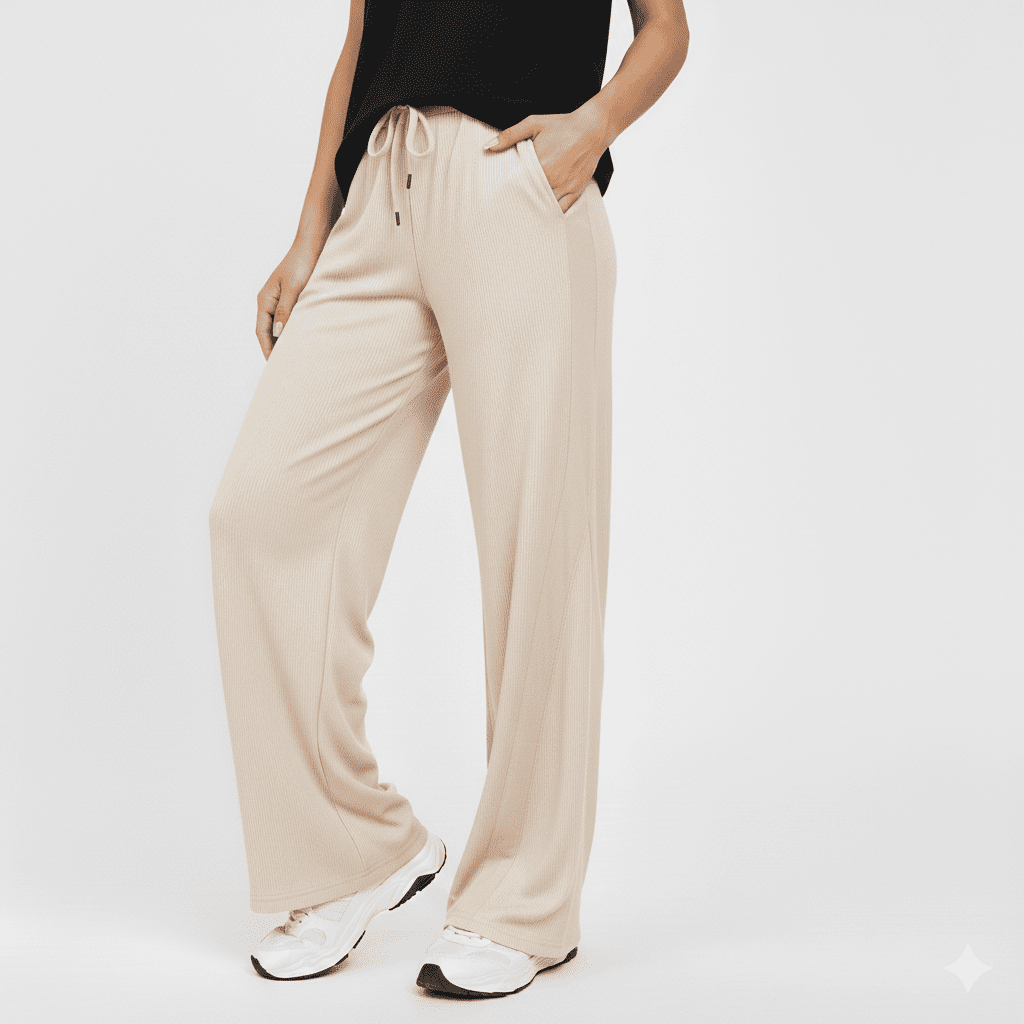 Ribbed Cardoni Pants for Women